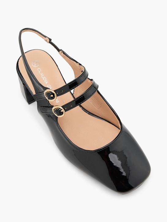 Claudia Ghizzani Slingback pump Sort 74728 2
