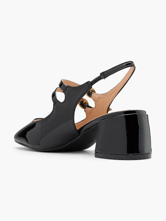 Claudia Ghizzani Slingback pump Svart 74728 3