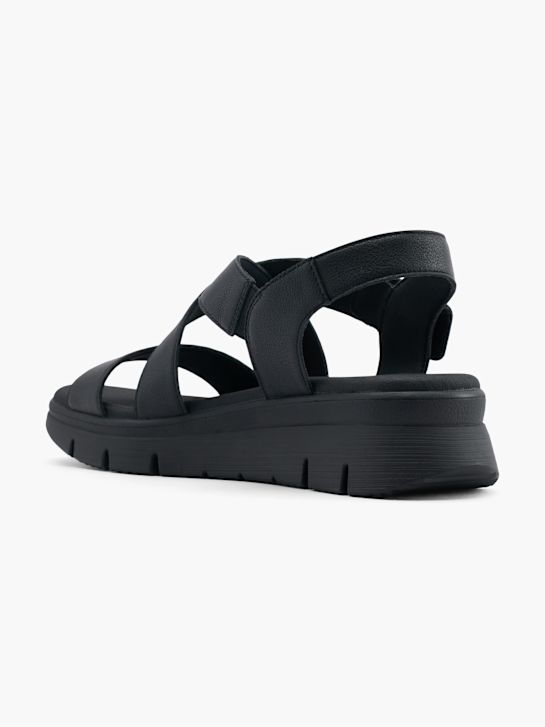 5th Avenue Sandale Schwarz 74754 3