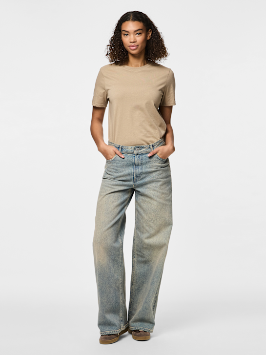 PIECES Jeans Hellblau 74751 3