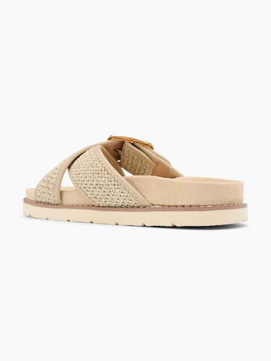 Catwalk Ciabatta con plantare profondo Beige 75759 3