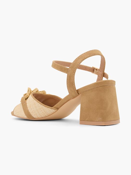 Catwalk Sandalo con tacco Beige 75769 3