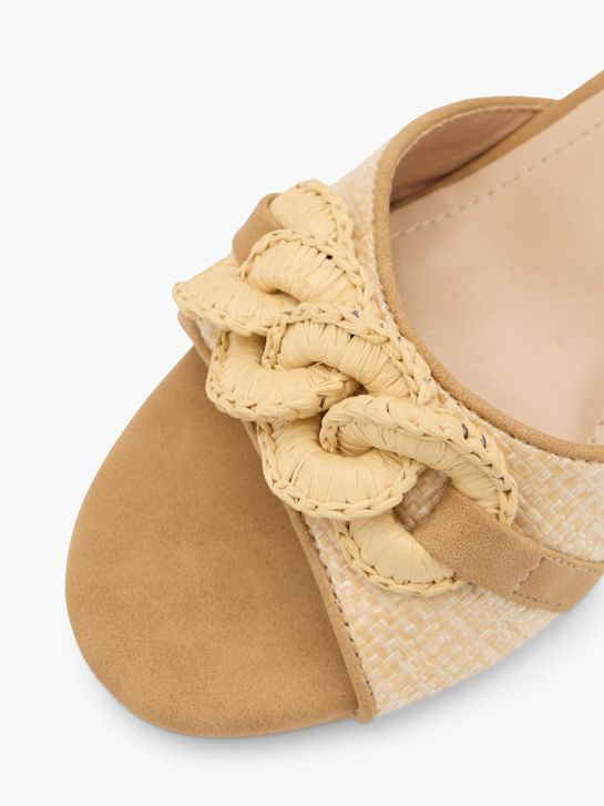 Catwalk Sandalo con tacco Beige 75769 5