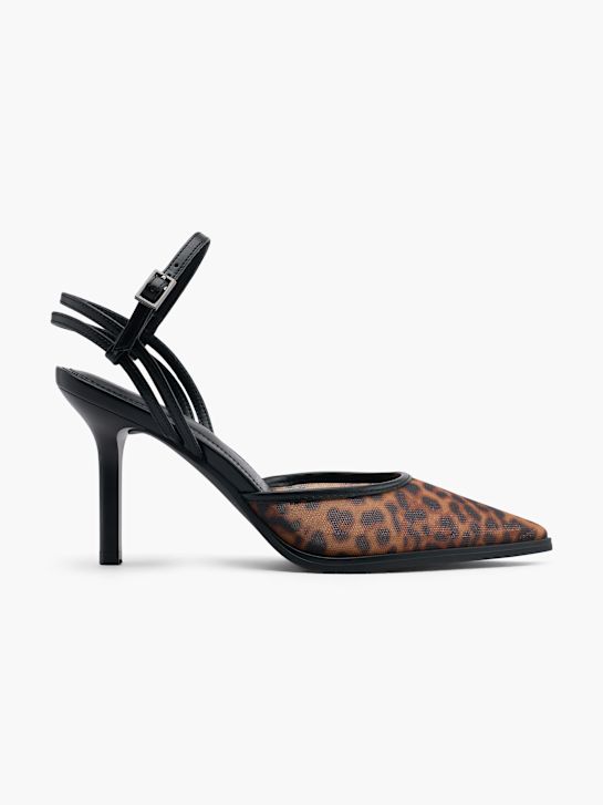 Catwalk Spangenpumps Braun 75774 1