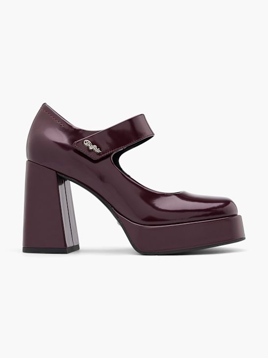Buffalo Escarpins Bordeaux 75863 1