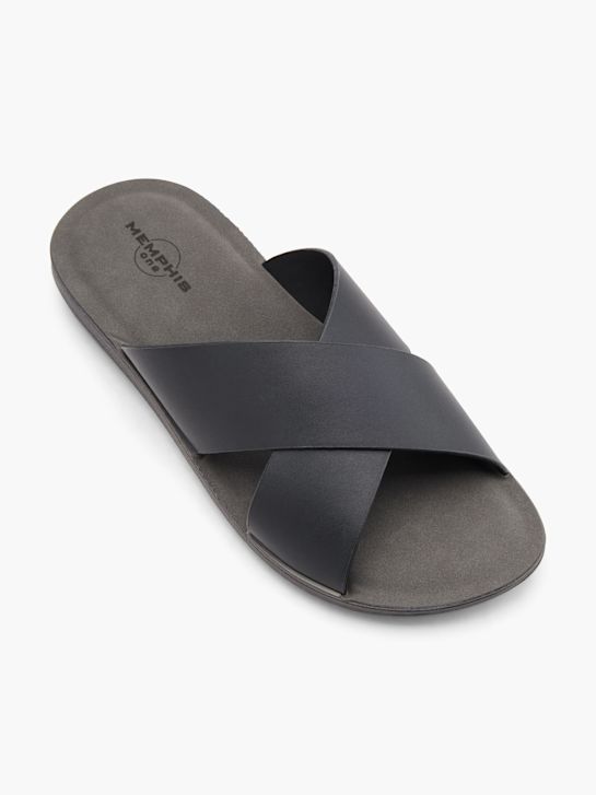 Memphis One Ciabatta bassa Nero 75901 2