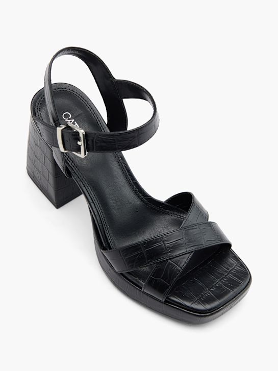 Catwalk Sandalias de tacón Negro 76007 2