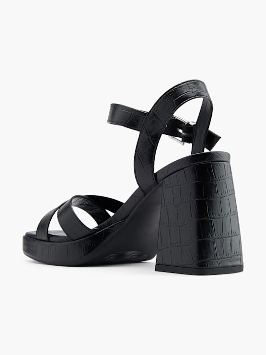 Catwalk Sandalette Schwarz 76007 3