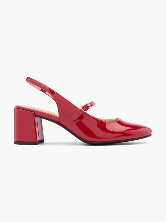 Graceland Slingback heel Red 88353 1