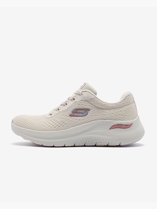 Skechers Bağcıksız Ayakkabı Bej 76092 2