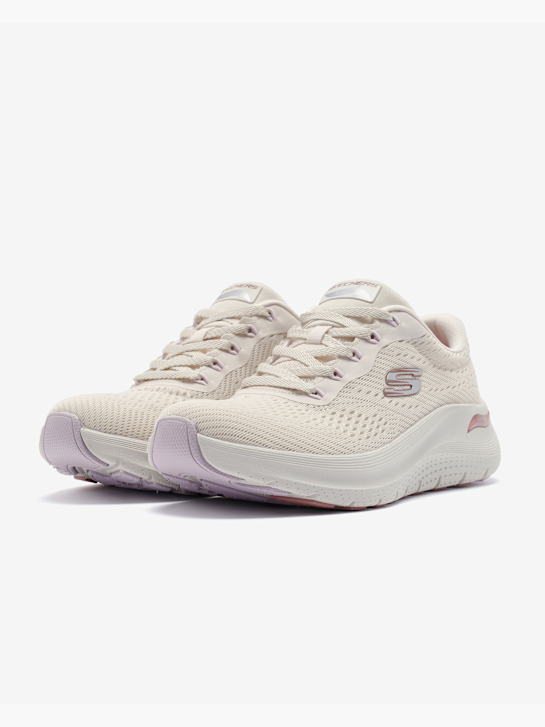 Skechers Bağcıksız Ayakkabı Bej 76092 4
