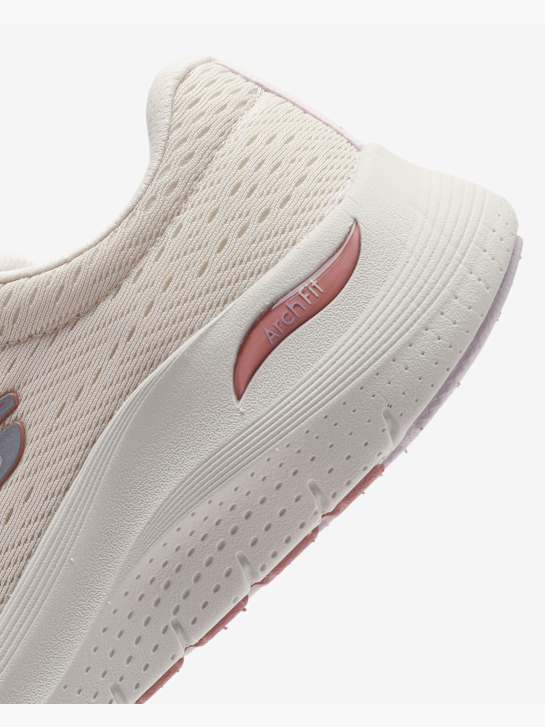 Skechers Bağcıksız Ayakkabı Bej 76092 7