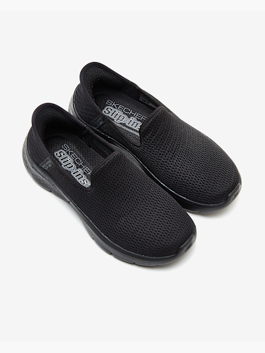 Skechers Bağcıksız Ayakkabı Siyah 76094 6