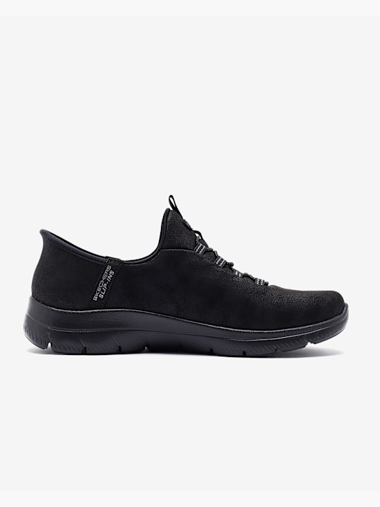 Skechers Bağcıksız Ayakkabı Siyah 76112 1