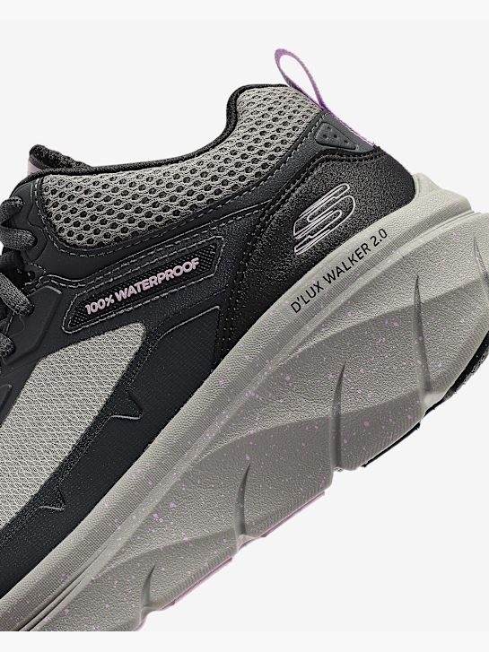 Skechers Mid Cut Gri 76116 7