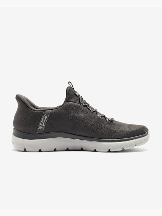 Skechers Bağcıksız Ayakkabı Gri 76162 1