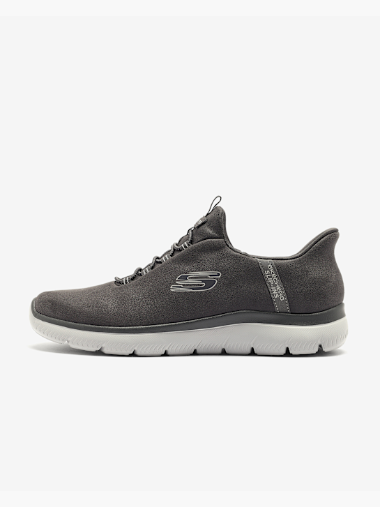 Skechers Bağcıksız Ayakkabı Gri 76162 2