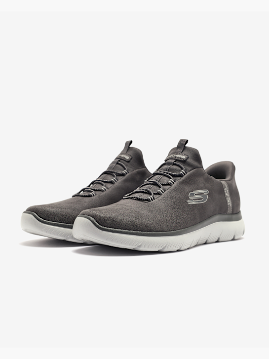 Skechers Bağcıksız Ayakkabı Gri 76162 3