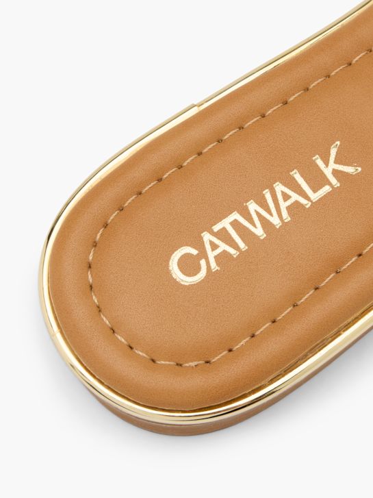 Catwalk Ciabatta bassa Cognac 76214 6
