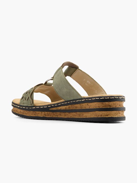 Rieker Chaussons Vert 76609 3