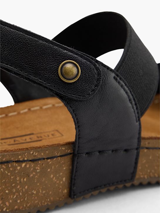 5th Avenue Sandal Sort 76415 5
