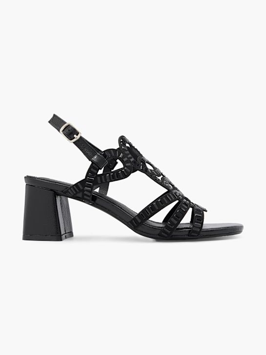 Catwalk Sandale sa petom Crna 76809 1
