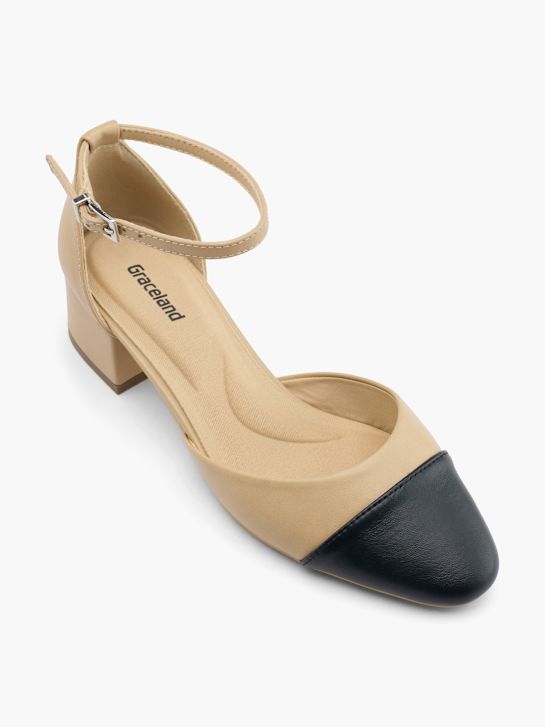 Graceland Décolleté con fibbia Beige 76902 2