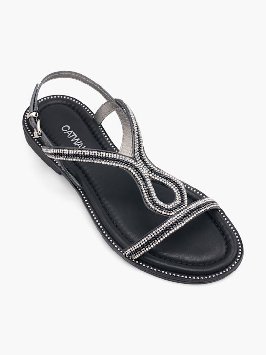 Catwalk Sandalo Nero 76906 2