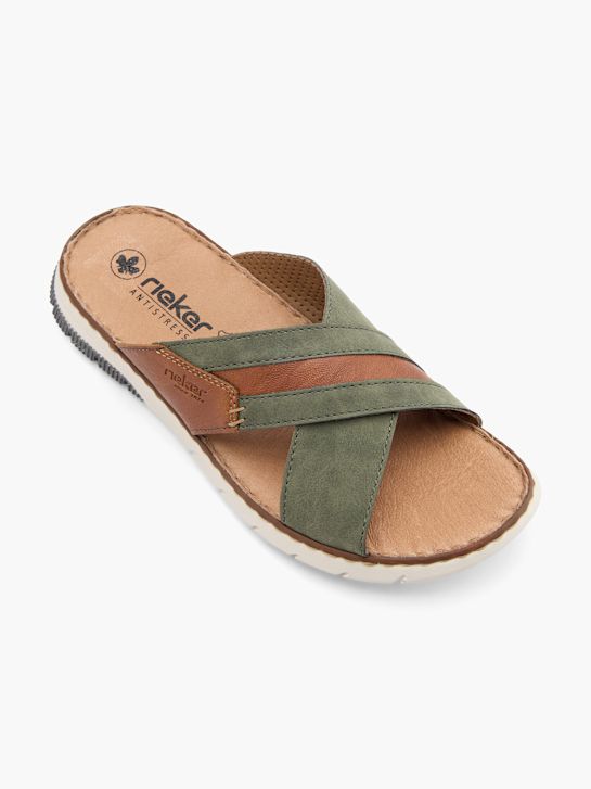 Rieker Flache Pantolette Grün 76908 2