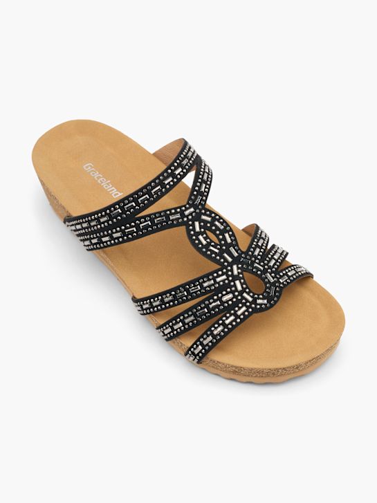 Graceland Ciabatta bassa Nero 77006 2