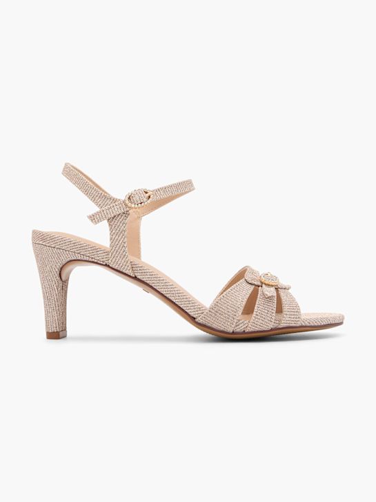 Catwalk Sandalo con tacco Beige 77186 1