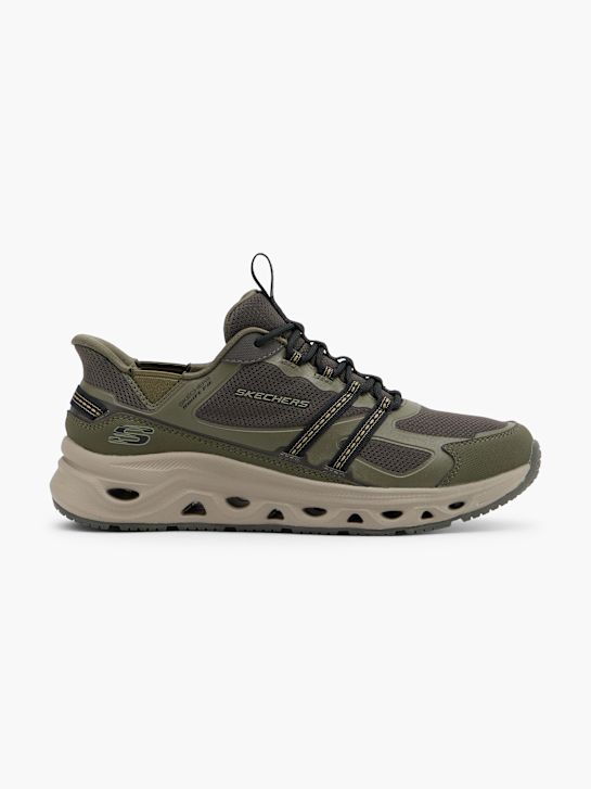 Skechers Trainer Olive 77545 1