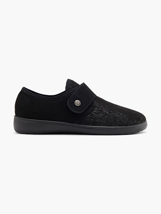 Romika Hausschuh Schwarz 77767 1