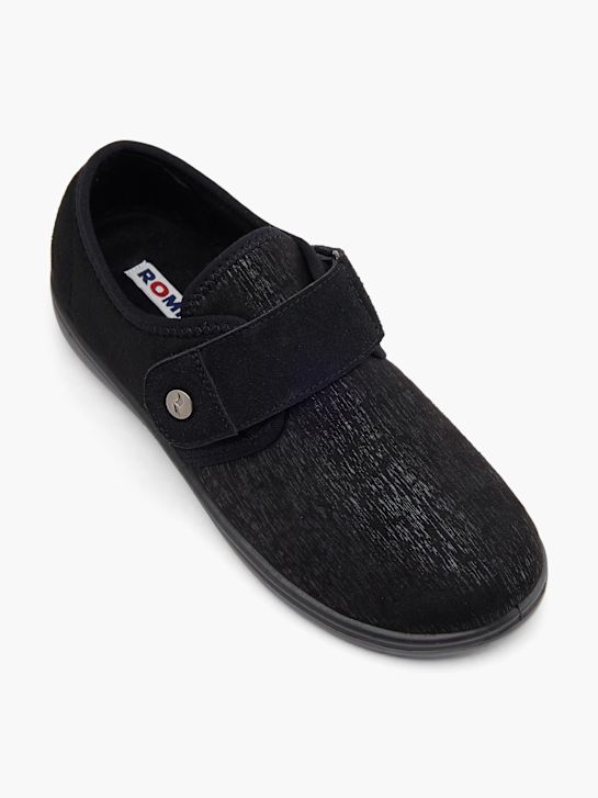 Romika Hausschuh Schwarz 77767 2
