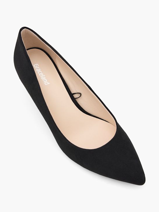 Graceland Heel Black 78208 2