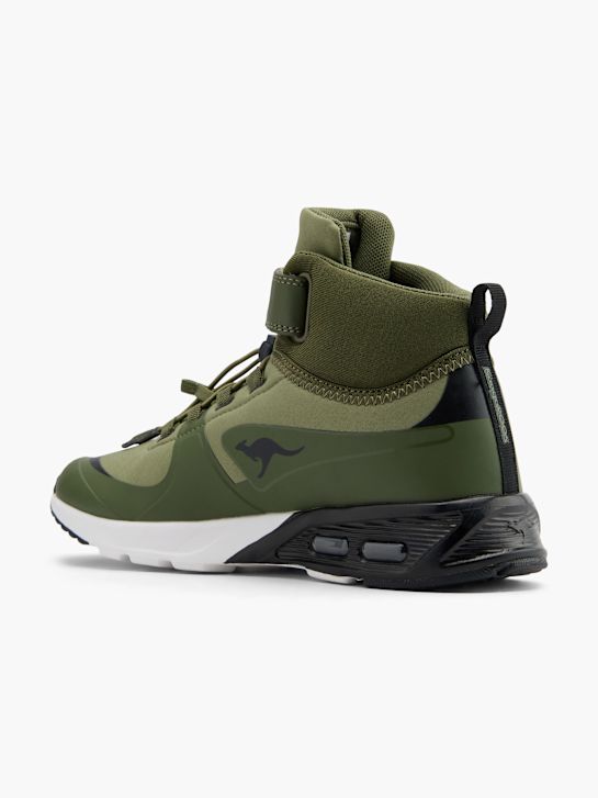 KangaROOS Hoher Sneaker Olive 78196 3