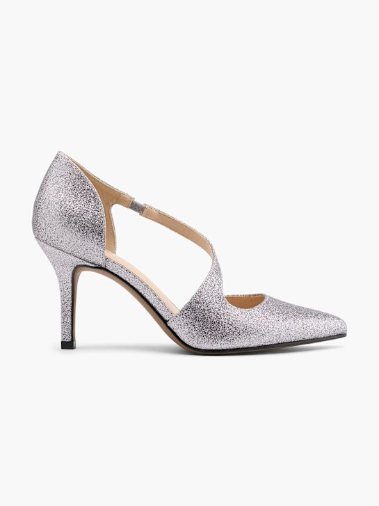 Catwalk Tacones con hebilla Plata 78434 1