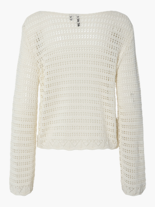 PIECES Strickpullover Weiß 78460 2