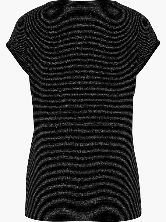 PIECES Tee-shirt Noir 78545 2