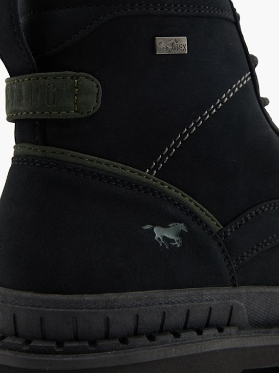 Mustang Schnürboots Schwarz 79015 5