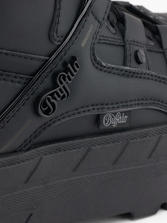 Buffalo Bottes à lacets Noir 79107 5