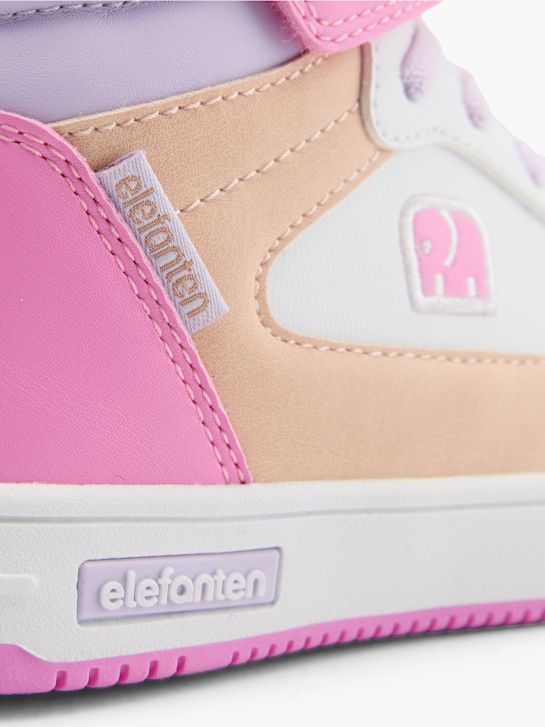 elefanten Baskets montantes Rose 79870 5