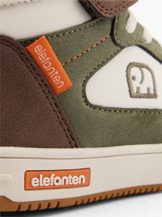 elefanten Baskets montantes Kaki 79877 5