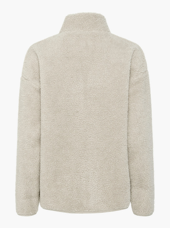 PIECES Fleecejacke Grau 80091 2