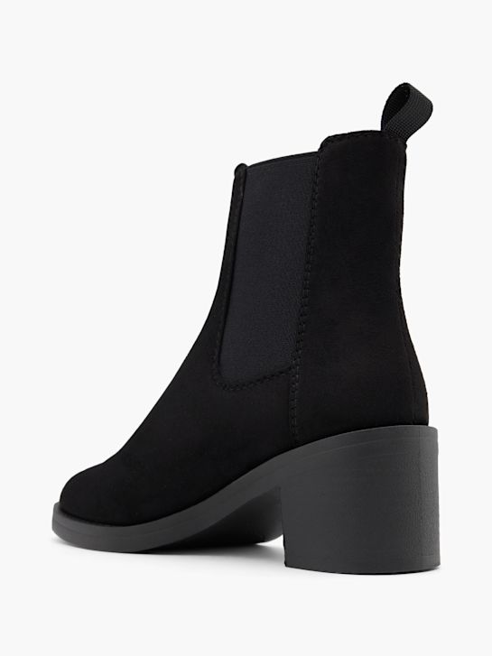 Deichmann Ladies Black Wide Fit Ankle Boots Graceland Ankle Boot