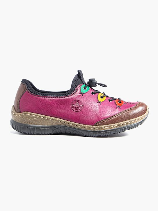 Rieker Low shoe light pink 88485 1