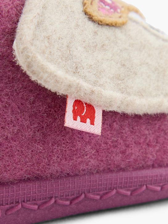 elefanten Geschlossener Hausschuh Pink 80508 5