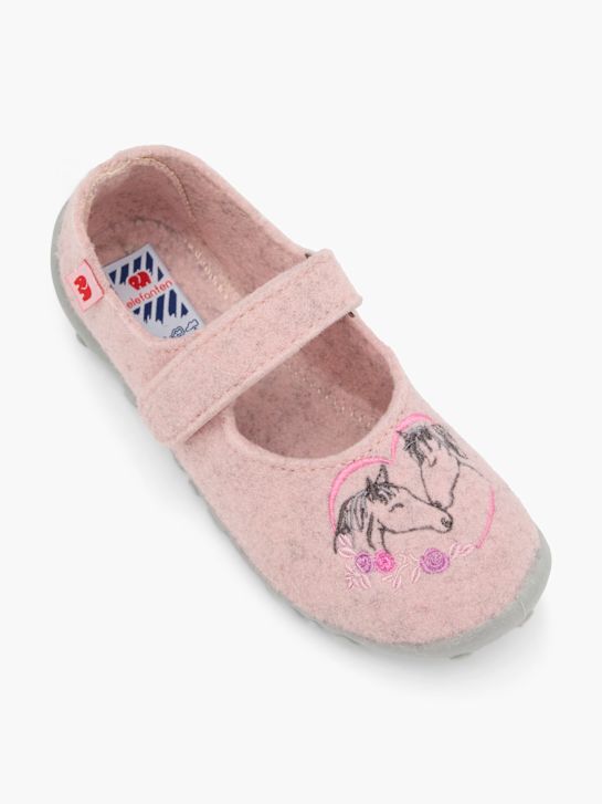 elefanten Geschlossener Hausschuh Pink 80512 2