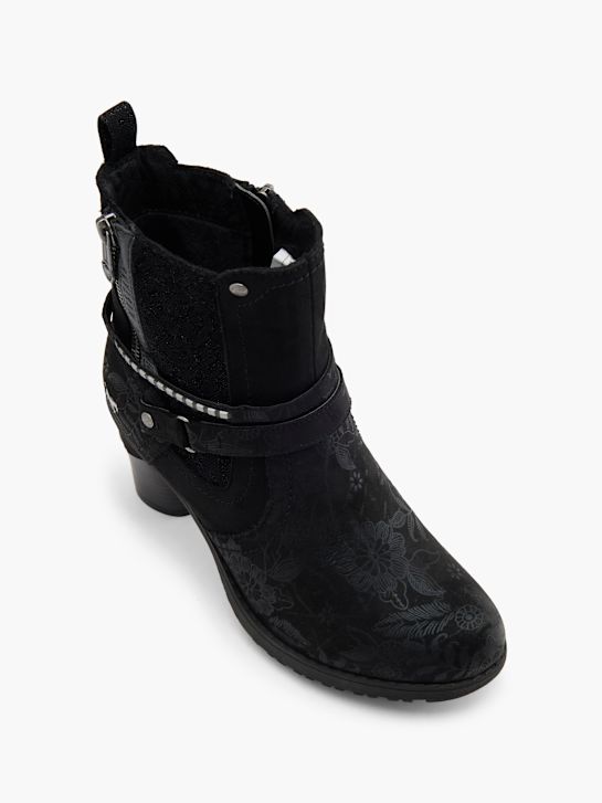 Mustang Bottines classiques Noir 80450 2