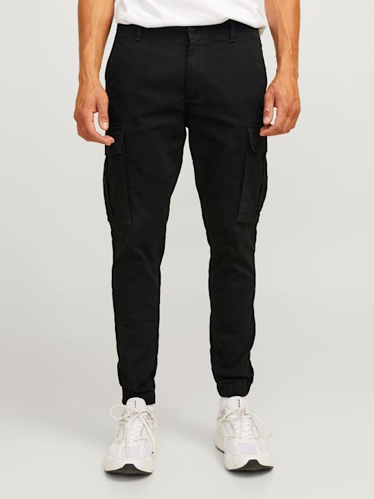JJ Rebel Stoffhose Schwarz 80488 4